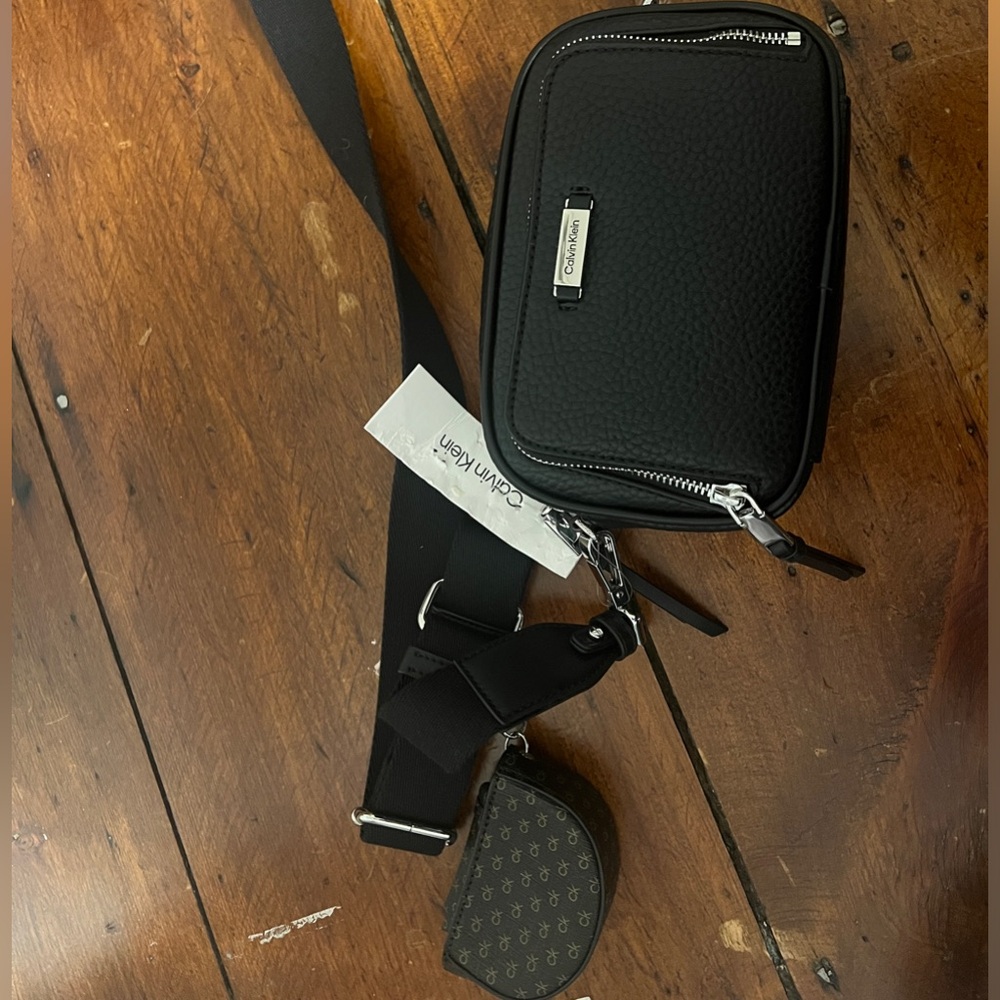 black calvin klein bag